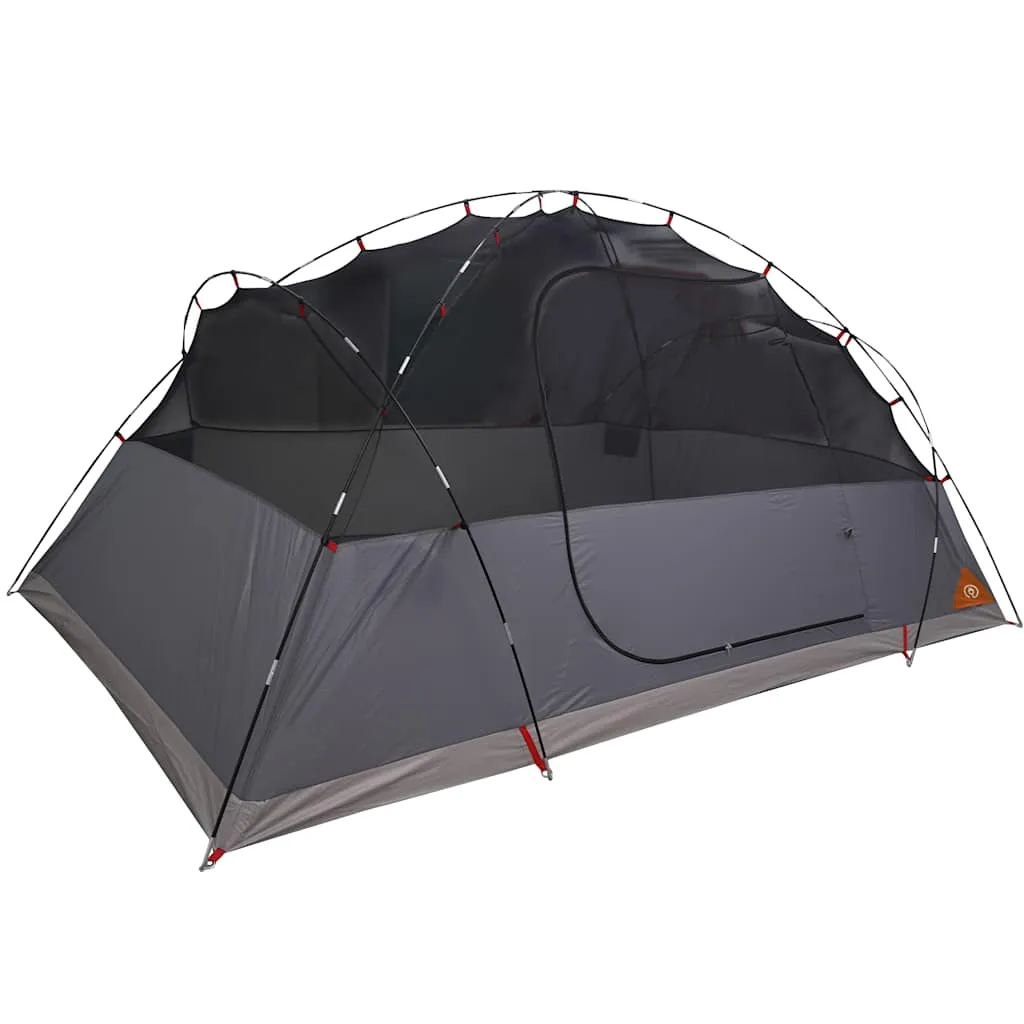 vidaXL Family Tent Crossvent 8-Person Orange Waterproof